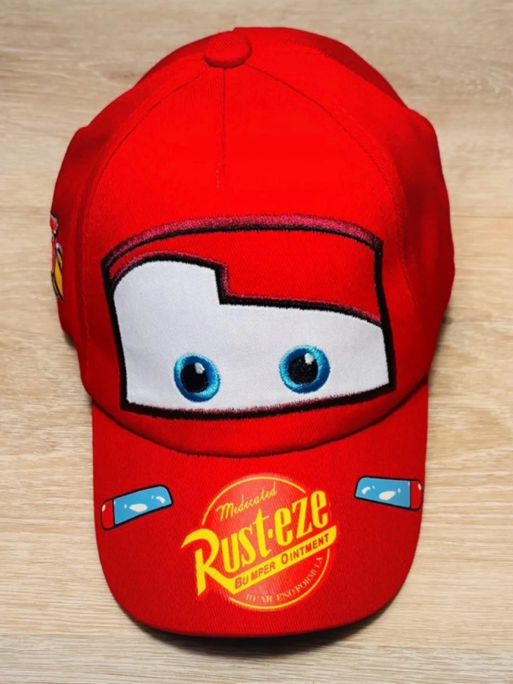 Toddler Red Lightning McQueen Cap